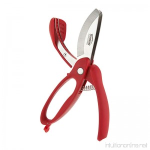 Trudeau Toss and Chop Salad Tongs (Red) - B077SD5ZY4